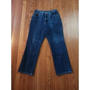 New York & Company Jeans Womens Petite Size 10 Blue Bootcut Pants